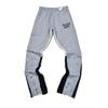 Dipartimento Galleria. Pantaloni a zampa Patchwork in Denim Unisex Jeans Casual Streetwear