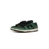 Nike Dunk SB Abrasion Resistant Low Top Skateboard Shoes Unisex Black Green FQ7585-200(Team882-Green X)