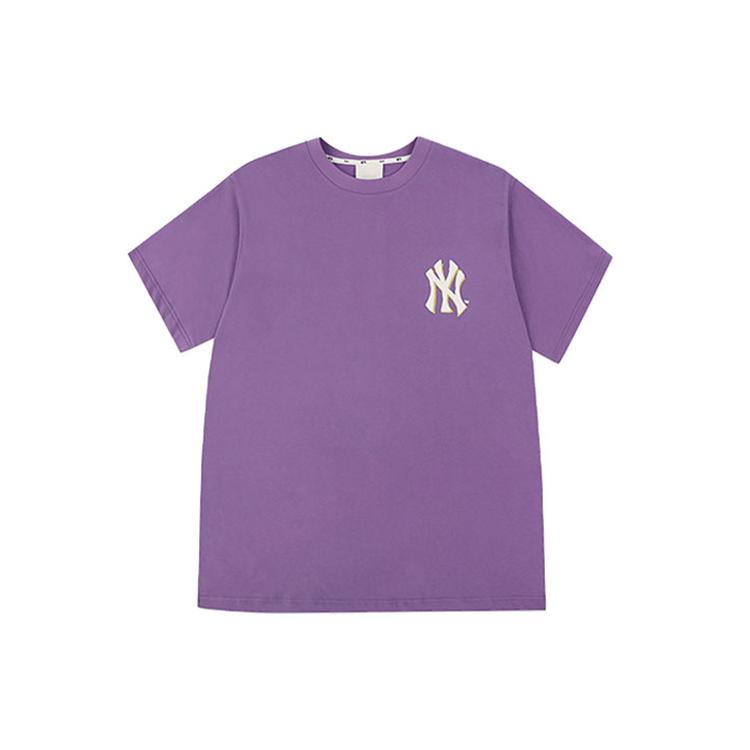 New MLB New York Yankees T Shirt Unisex Purple 31TS06031-50C