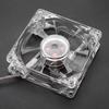 8cm USB Colorful Light Transparent Cooling Fan 5V CPU Cooling Fan For PC Computer