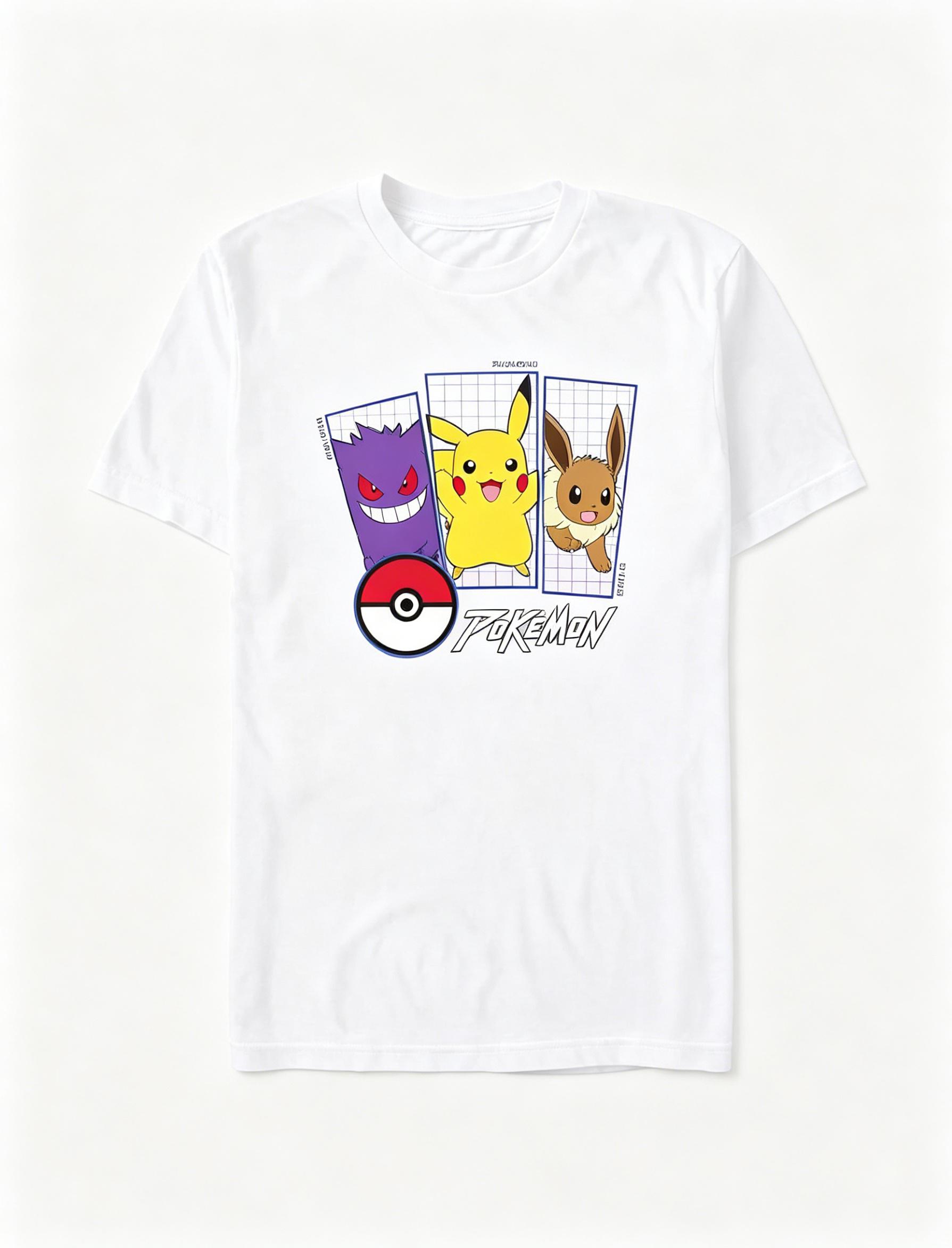 

2026 New Genie Print Fashion Spring and Summer Unisexs Short Sleeve ParentChild Loose and Comfortable TShirt S