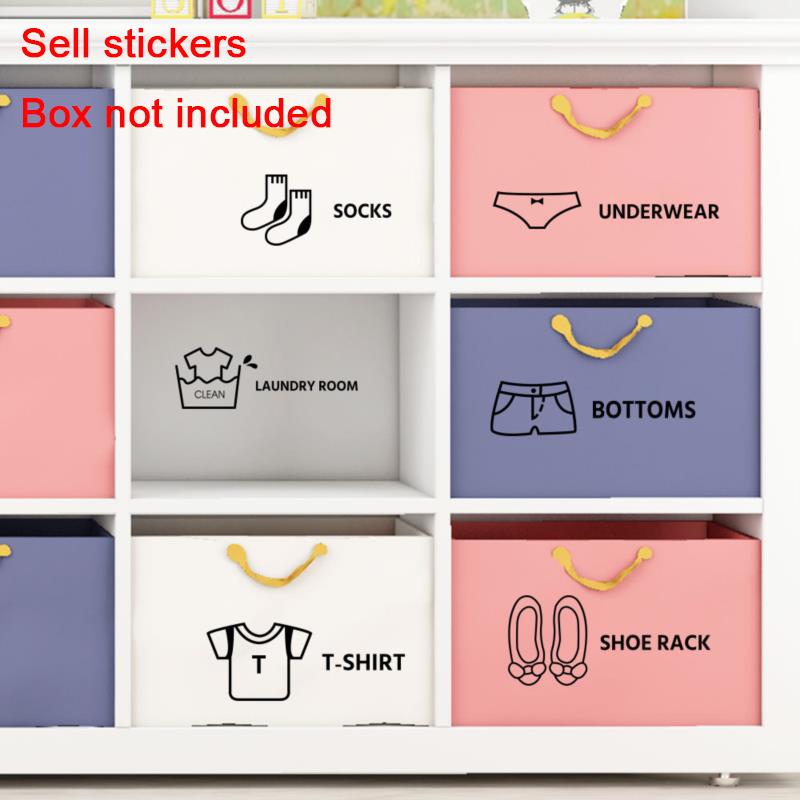 Kūdikių berniukų drabužių lipdukai Namų dekoras Spintos lipdukas Lipdukas miegamojo meno lipdukas