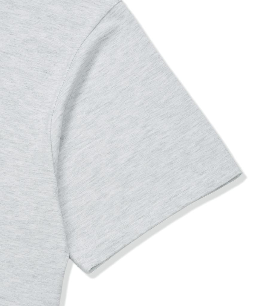 BROWNBREATH Delivery Tag Tee - Ash