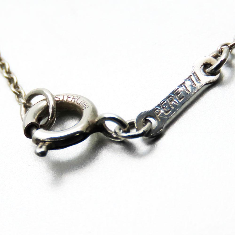 Used TIFFANY&Co. Necklace Bean Silver925 3g Silver El Saperetti