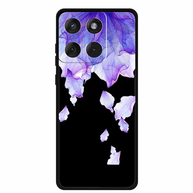 For Motorola G67 Power 5G 2025 Case Shockproof Soft Black Silicone Cute Cat Coque For Moto G67 Power Case 6.7" Cartoon Bumper