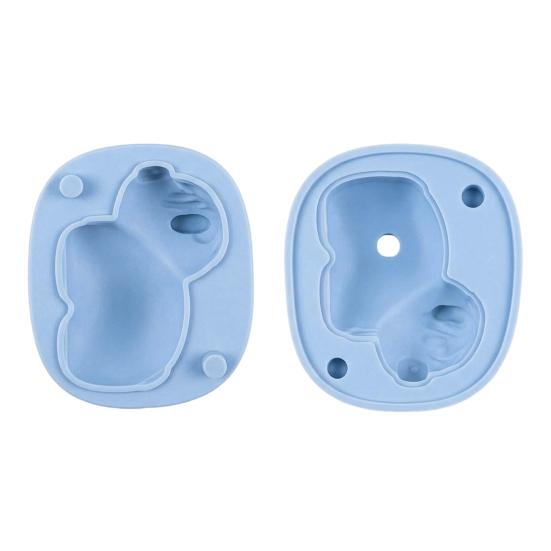 Cow Silicone Ice Cube Tray Food-Grade Flexible Mold for Whiskey Cocktails Easy-Release Dishwasher Safe Fun Bar Accessory
