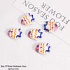 Hand-Painted Ocean Ceramic Beads: Tropical Fish, Starfish, and Seashell Shapes for DIY Jewelry