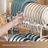 Miflame Kitchen Countertop Dish Drying Rack