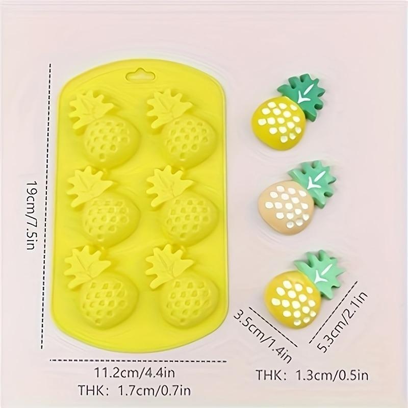 Silicone Fruit Shaped Freeze Molds, Food-Grade Flexible Bakeware, for Ice Cubes, Chocolate, Cake Decoration