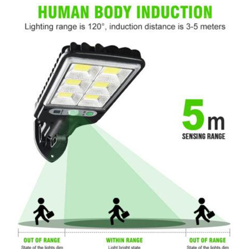 Security 600W Garden Street Wall Light Motion Outdoor LED Solar USA Sensor Lamp  Unique