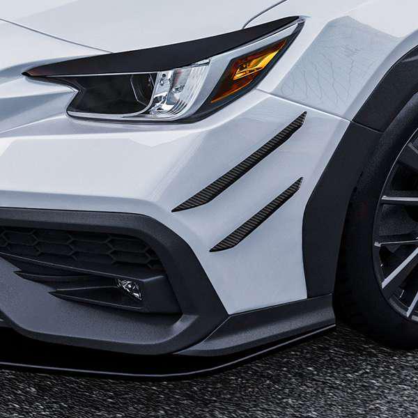 4-teilige Windabweiser für vorne für 2022+ Subaru WRX STI VB