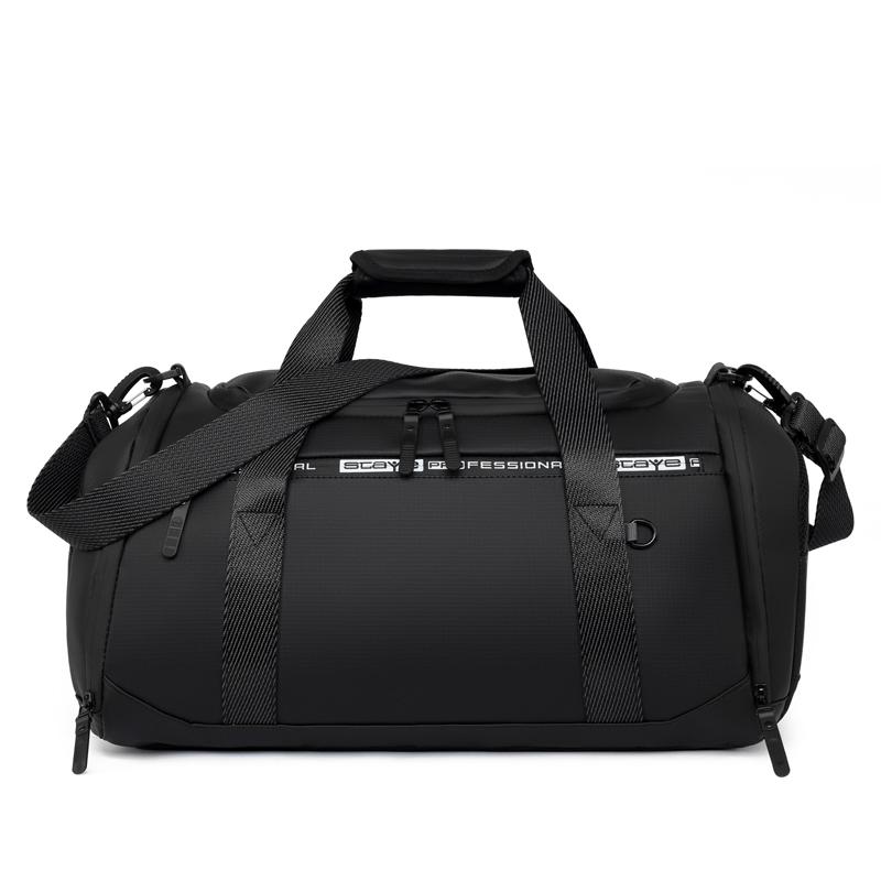 

Sports Fitness Bag Dry And Wet Separation Commuter Storage Luggage Bag Outdoor Large Capacity Travel Bag чёрный