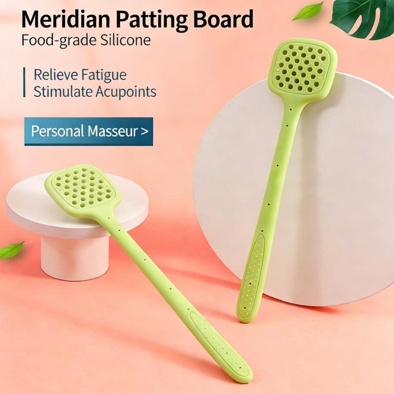 34cm Heat Resistant Silicone Gua Sha Board Weighted Ventilated Massage Stick For Professional and And Home Health
