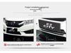 15-20 City Bumper & Trunk Trim Strip Set with Stickers