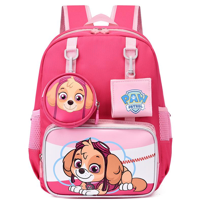 Children'S Schoolbag First-Class Kindergarten Big Class Boys And Girls Cute Cartoon Wang Wang Team Backpack