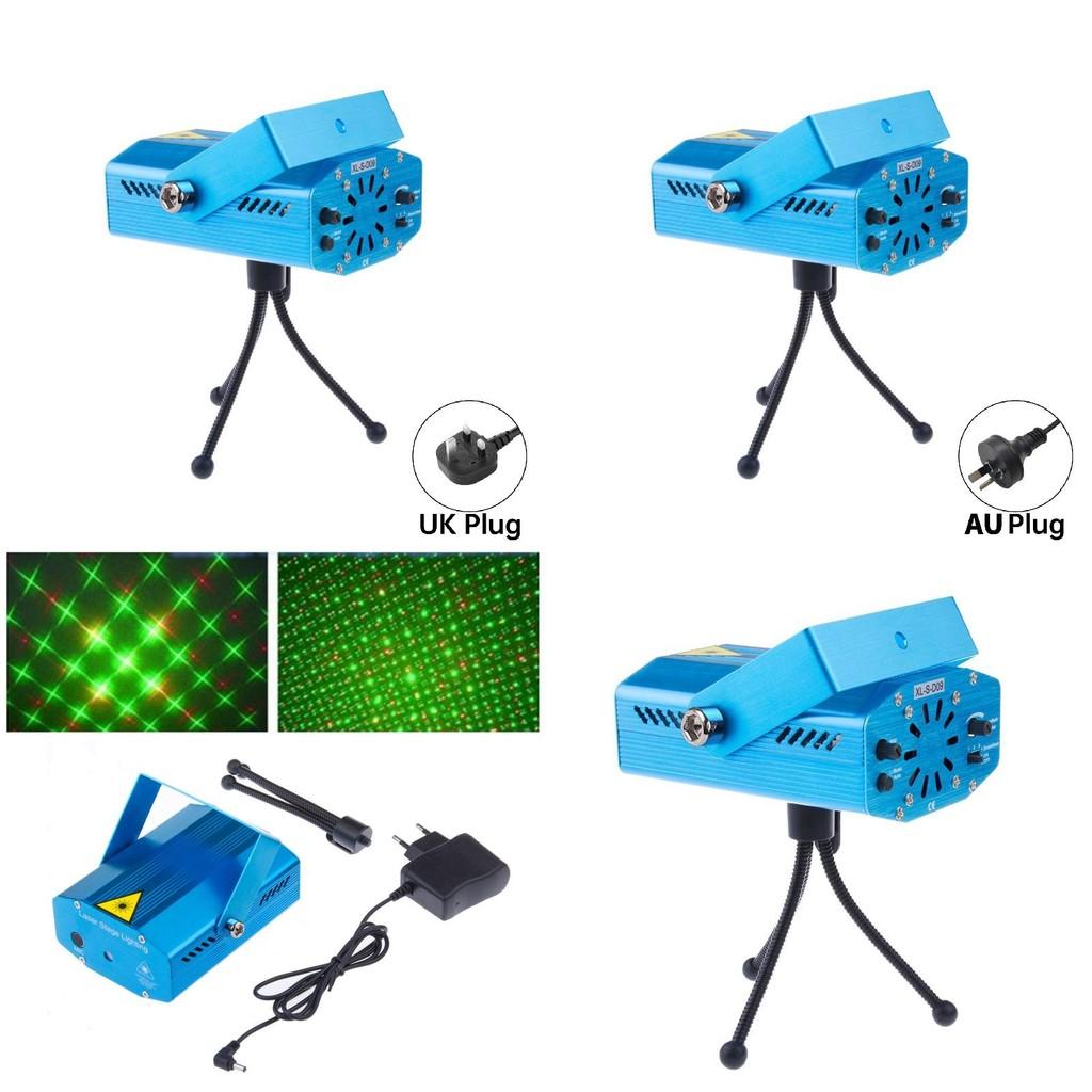 Mini Laser Stage Light With Starry Sky Projector For Indoor Party And Ktv Atmosphere