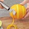 Lemon Peeler Zester Citrus Fruit Grater Lime Orange Channel Knife Stainless Steel Grater Peeling Tool Home Kitchen Accessories