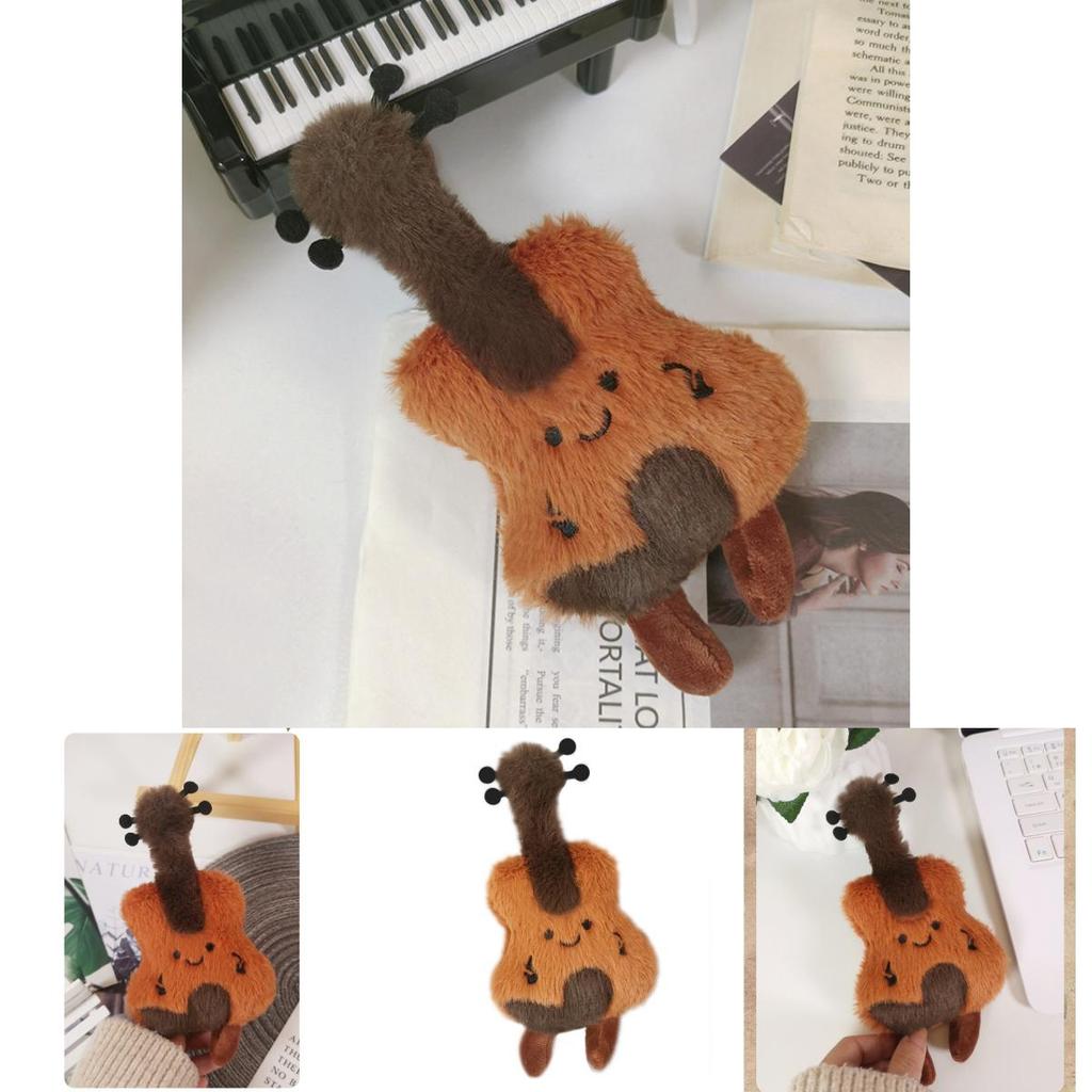 Kulturelles Plüsch-Geigen-Dekor-Spielzeug mit PP-Baumwolle für Musikliebhaber