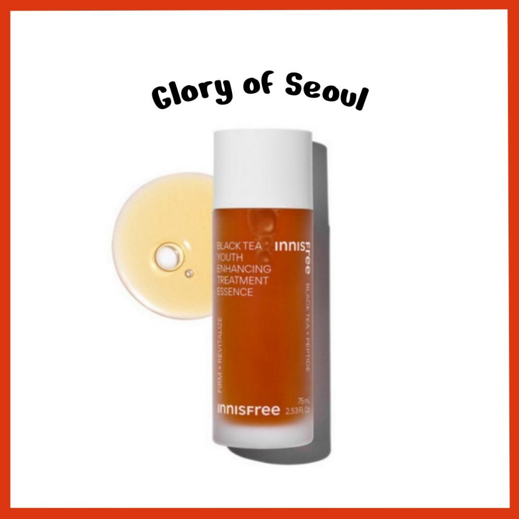 

[Innisfree] Эссенция для усиления молодости с черным чаем, 75 мл