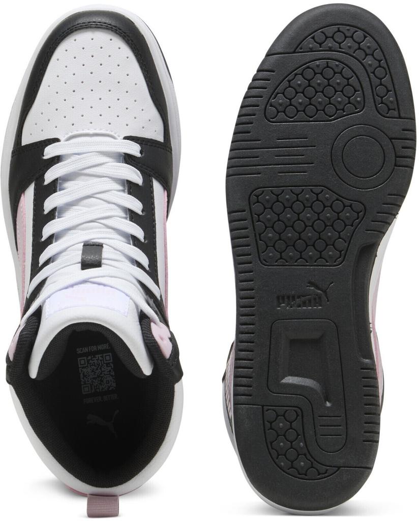 Кроссовки Puma Rebound V6 white/rose mauve/black