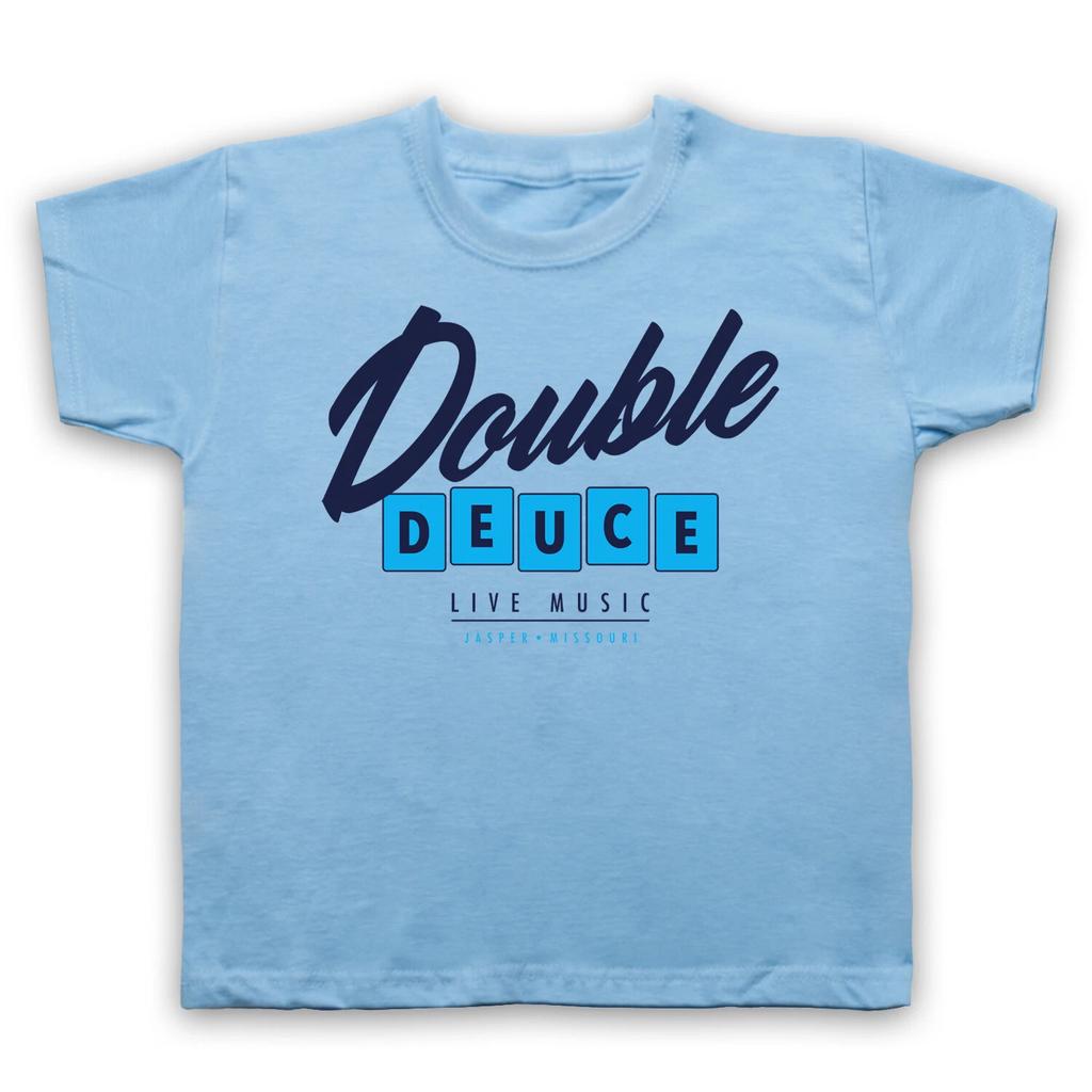 Double Deuce Club Roadhouse 80's Action Swayze Film Kids Unisex T-shirt All Cols