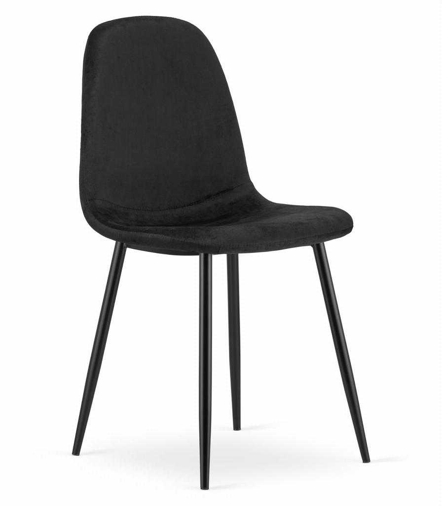 COMO chair - black velvet x 3