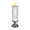New LED Christmas Candle LED Flameless Candle Light Swirling Glitter Colorful Fantasy Crystal Night Lights Xmas Party Home Decor