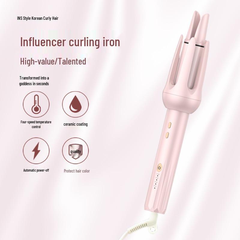 Korean Style 32mm Curling Iron for Large Curls – Safe, No Hair Damage, Perfect for Dorms and Easy Styling