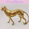 Resin Cheetah Figurine Home Office Decor Gift For Kids And Teens