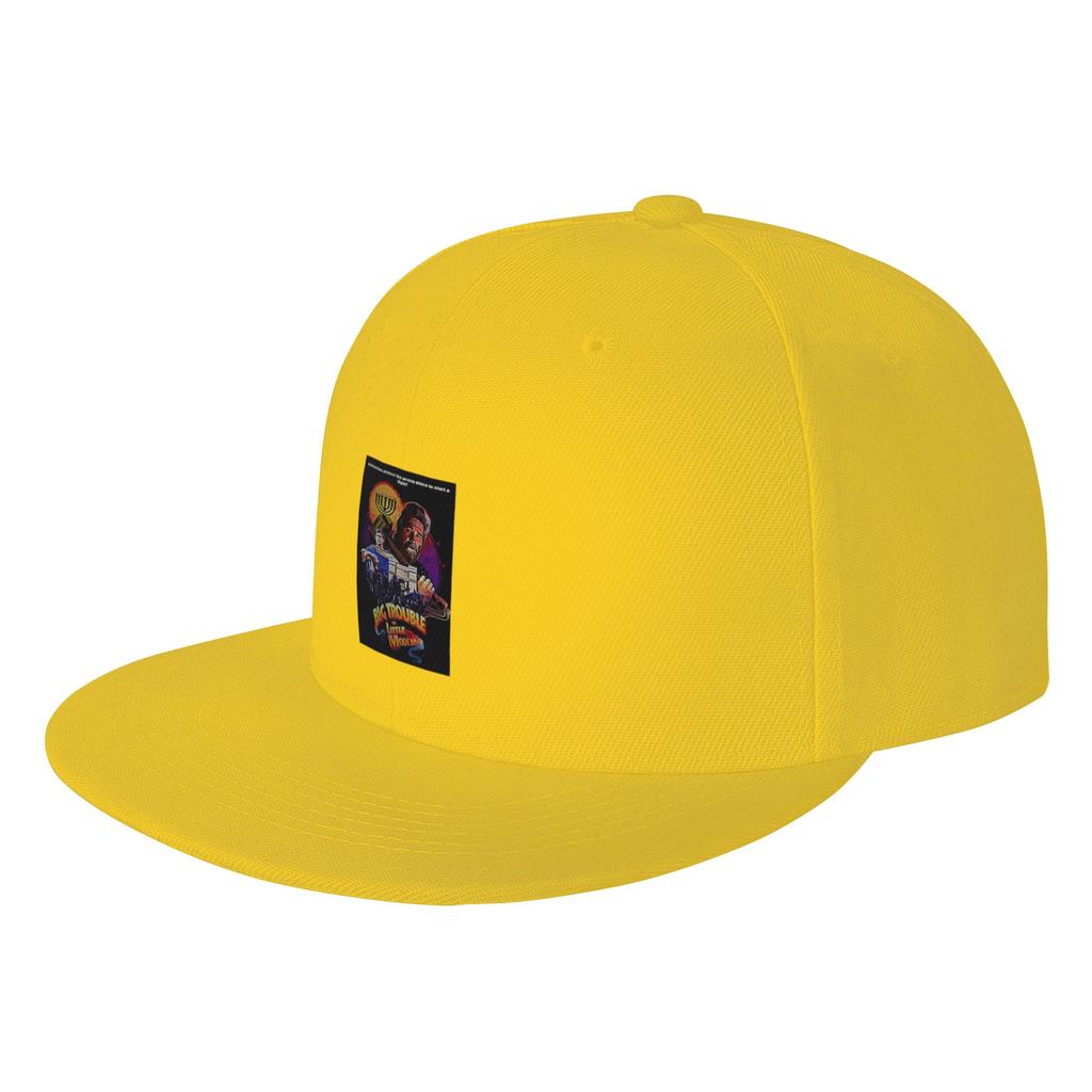 Fashion Big Trouble Flat Brim Sun Hat American Street Style Cap Unisex