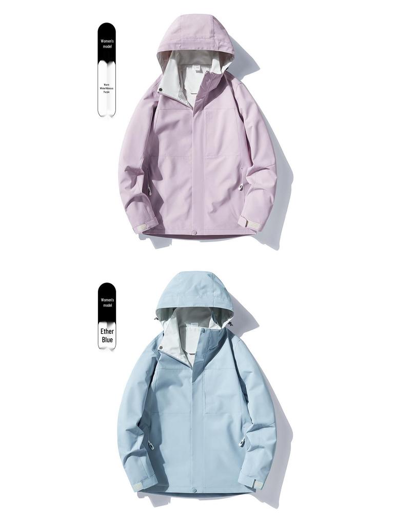 Unisex Windproof & Waterproof Breathable Travel Jacket - New Spring/Autumn Style with Logo Printing Option