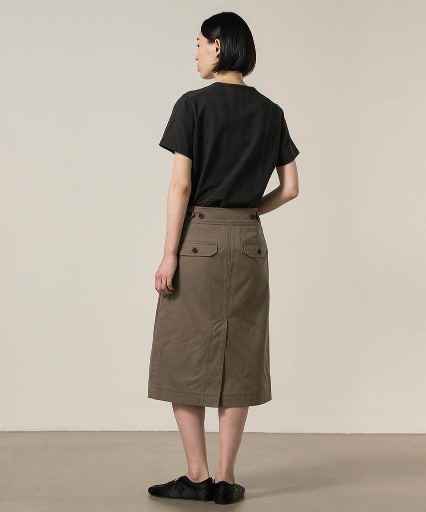Leopeusaideuhwaiteulabel Essential 1/2 T-Shirt Charcoal