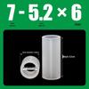 Nylon Insulating Spacer M4M5 Round Riser for LED Lamps and PCB Support