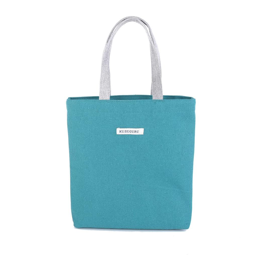 [Kusuguru Japan] Tote Bag, Japanese Pattern, Green