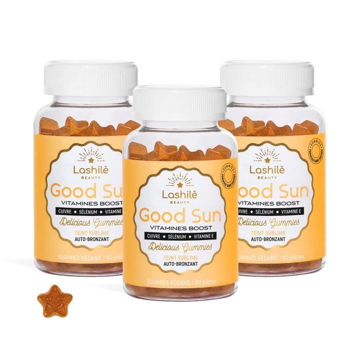 Lashilé Beauty - Compléments Alimentaires - Good Sun - Auto-bronzant - Cure 3 mois