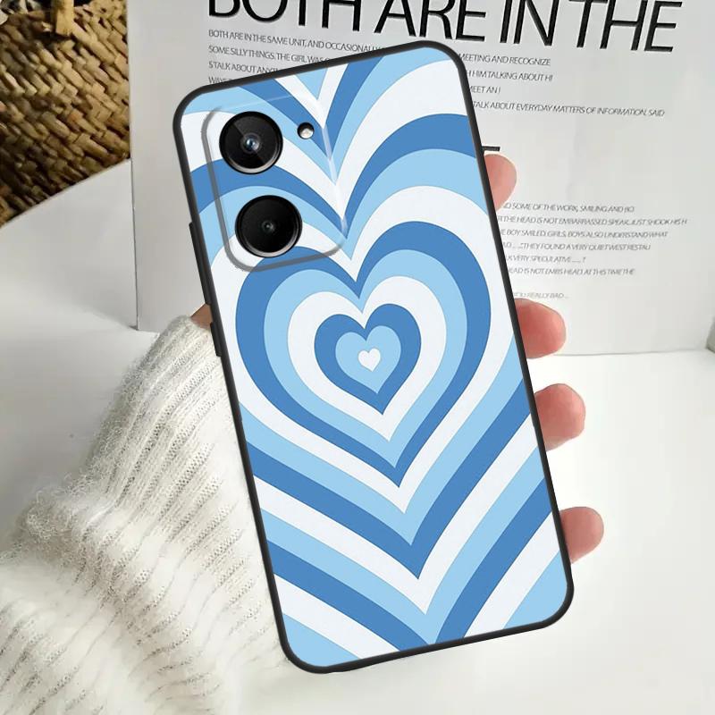 Colorful Heart Circle Love For Realme 15 10 11 12 13 14 Pro Plus C65 C67 C63 C61 C55 C51 C53 C35 C75 GT6 GT7 Pro Case