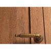 Luxury French Sunflower Yellow Bronze Bedroom Door Lock Indoor Door Handle Silent Split Lock Retro American Wooden Door Lock