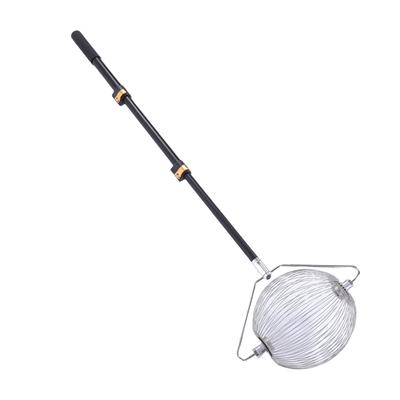 Ramasse-Noix Taille S Polyvalent Ramasseur à Roulettes avec Manche Télescopique en Alliage d'Aluminium pour Tennis s Châtaignes