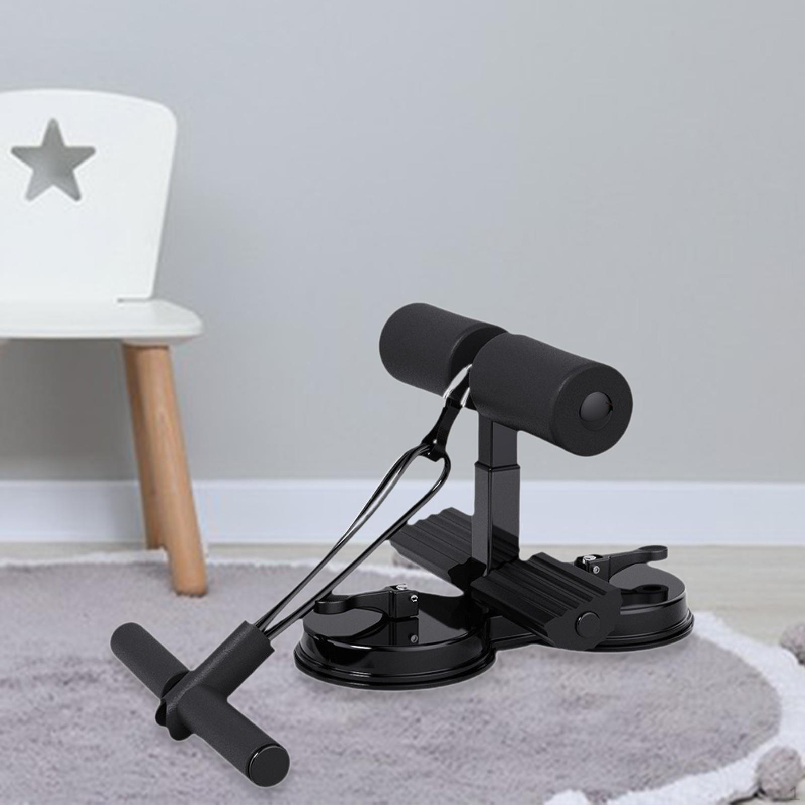 

Sit up Bar 3 Регулируемая высота Situp Напольный держатель Портативное вспомогательное устройство Тренировки для пресса Black