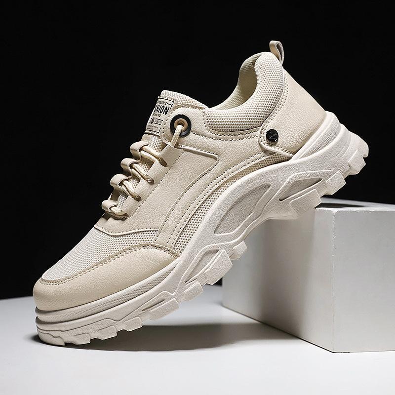 

2025 autumn new casual sports shoes men s breathable Korean version trend versatile dad shoes little white tide summer men s shoes 44