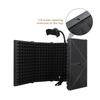 Soundproofing Microphone Shield Windshield with 5-Door Foldable for Enhances  Auditory Sound Absorbing
