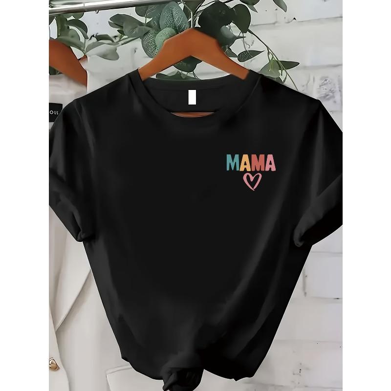 

European Size Women S Birthday Squad Graphic Tee - White Casual Crew Neck Short Sleeve T-Shirt with Crown & Heart Design 4XL чорний