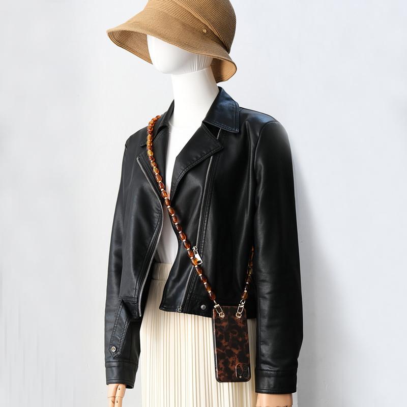 New Phone Accessory Cellphone Part Chain Anti Lost Universal Beaded Lanyard Shoulder Neck Crossbody SmartPhone Strap Case Chain