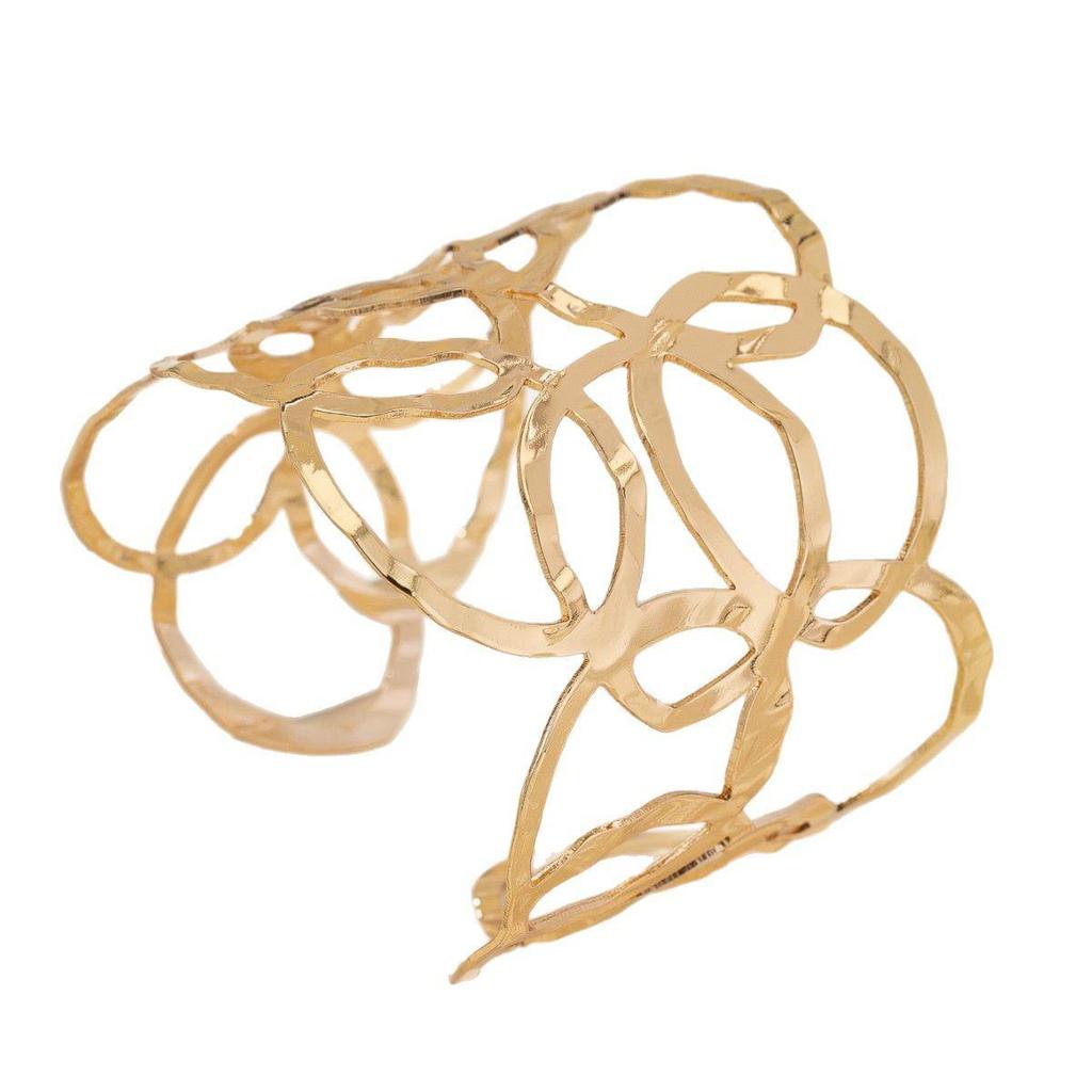 Retro Gold Open Bangle Women's Bracelet - Festival Party Gift