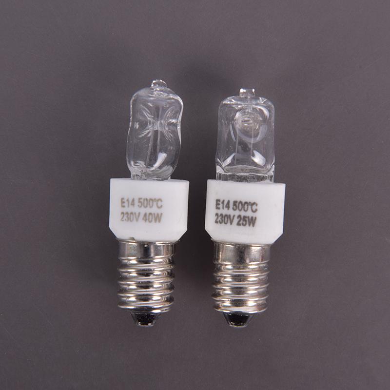 E14 Ofenbeleuchtung, hitzebeständige Halogenlampe, sicher, geeignet für Wäschetrockner und Mikrowelle