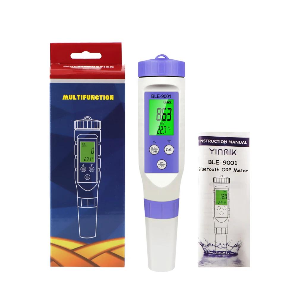 

Bluetooth 5/2 в 1 измеритель pH/EC/TDS/солености/температуры Умный онлайн-монитор Управление через приложение для аквариумов Инструмент для измерения качества воды в бассейне