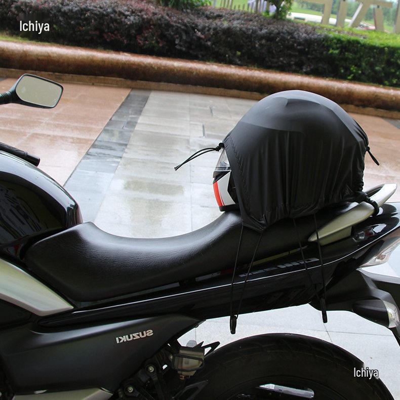 Motorcycle Elastic Net Bag - Helmet and Luggage Storage Cover