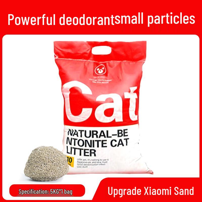 

Xiaomi Bentonite Cat Litter 10 kg/20 lb - Instant Clumping, Low Dust, Deodorizing, Mixed Sand, Free Shipping