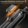 Anti-Shake Selfie Stick with Tripod Stand for Smartphones, 1.77m Extendable,   Remote, Rotatable, and Portable Design for Travel Photo Taking Video R