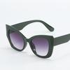 2023 Trendy European & American Women's Large Frame Street Style Sunglasses - Sun Protection & Bare Face Design
